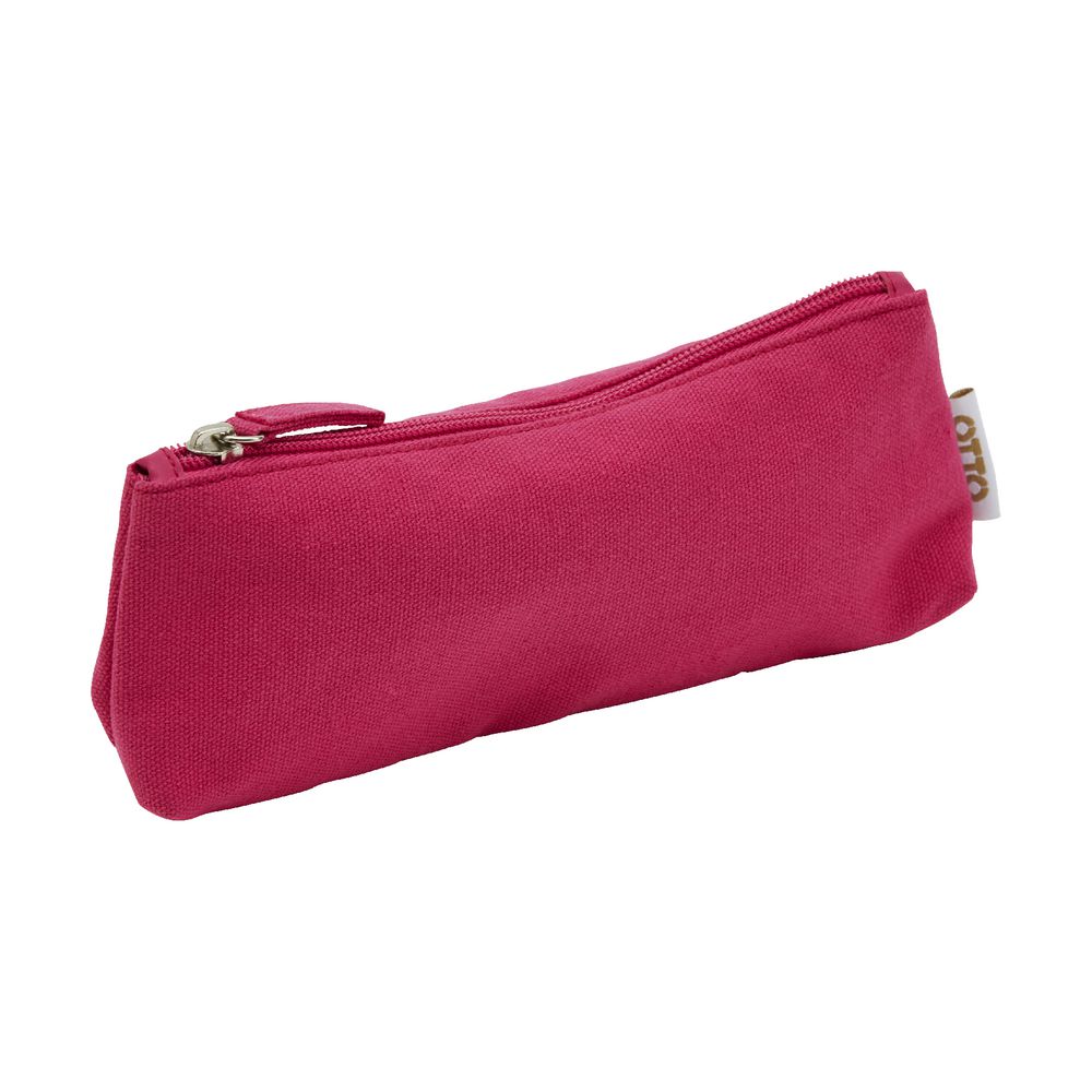 Otto Brights Canvas Pencil Case Pink