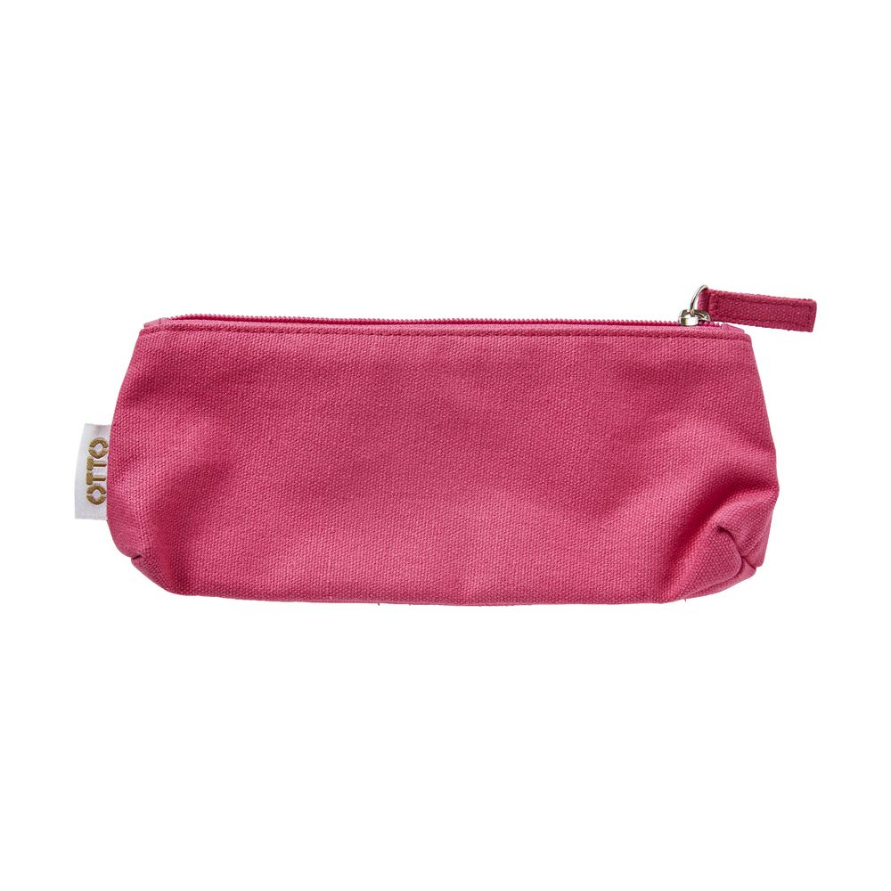 Otto Brights Canvas Pencil Case Pink