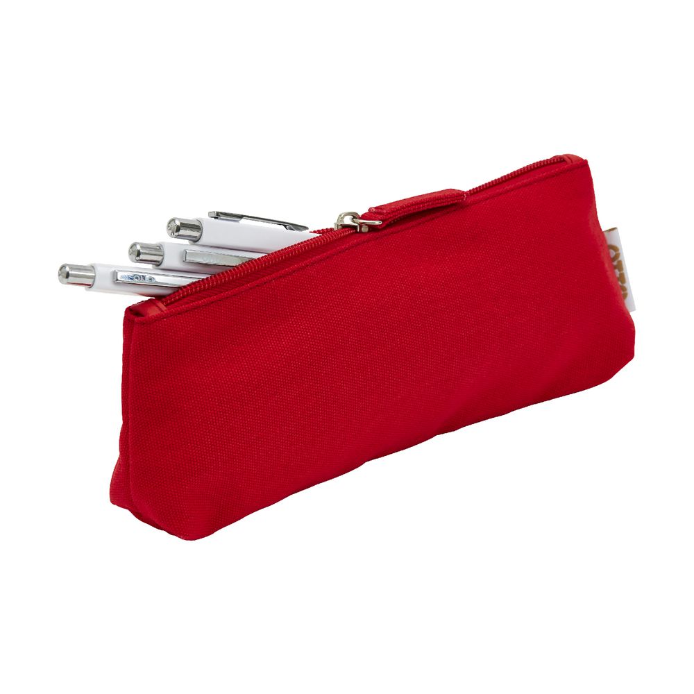 Otto Brights Canvas Pencil Case Red