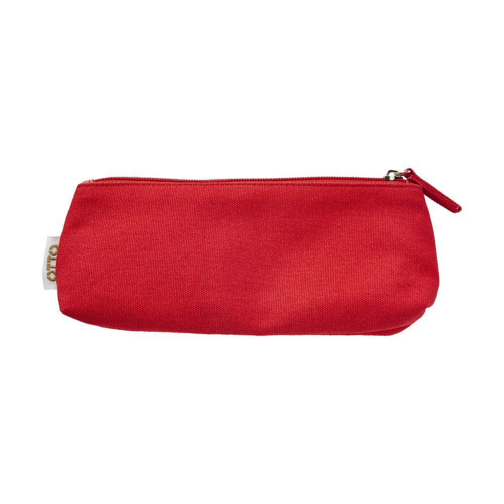 Otto Brights Canvas Pencil Case Red