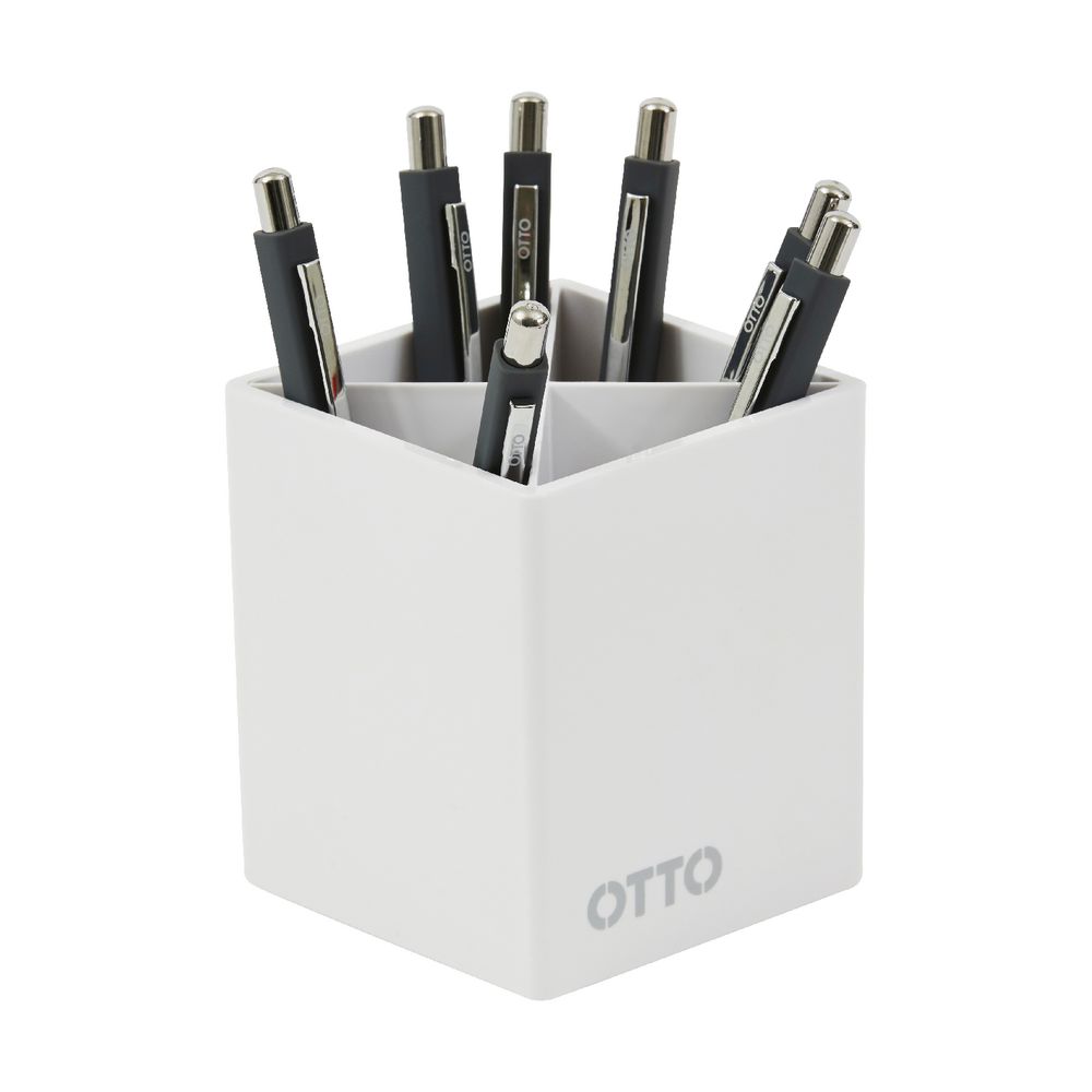 Otto Brights Pen Cup White