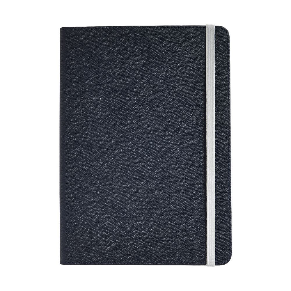 Otto A5 Criss Cross Notebook Navy 192 Pages