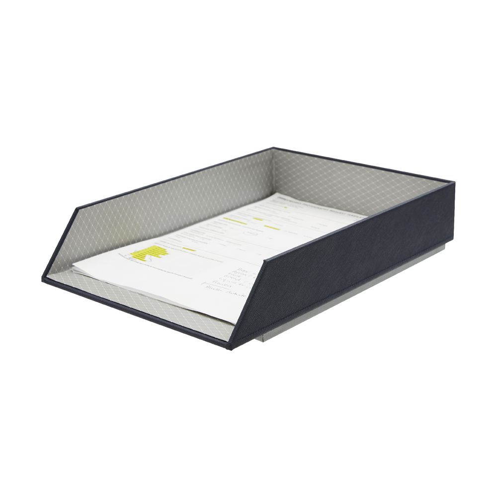 Otto Criss Cross Document Tray Navy