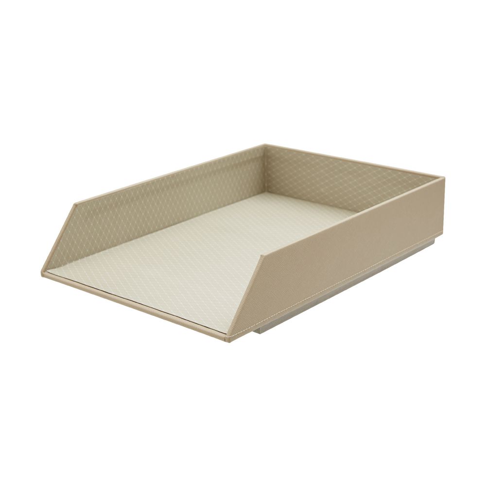 Otto Criss Cross Document Tray Stone