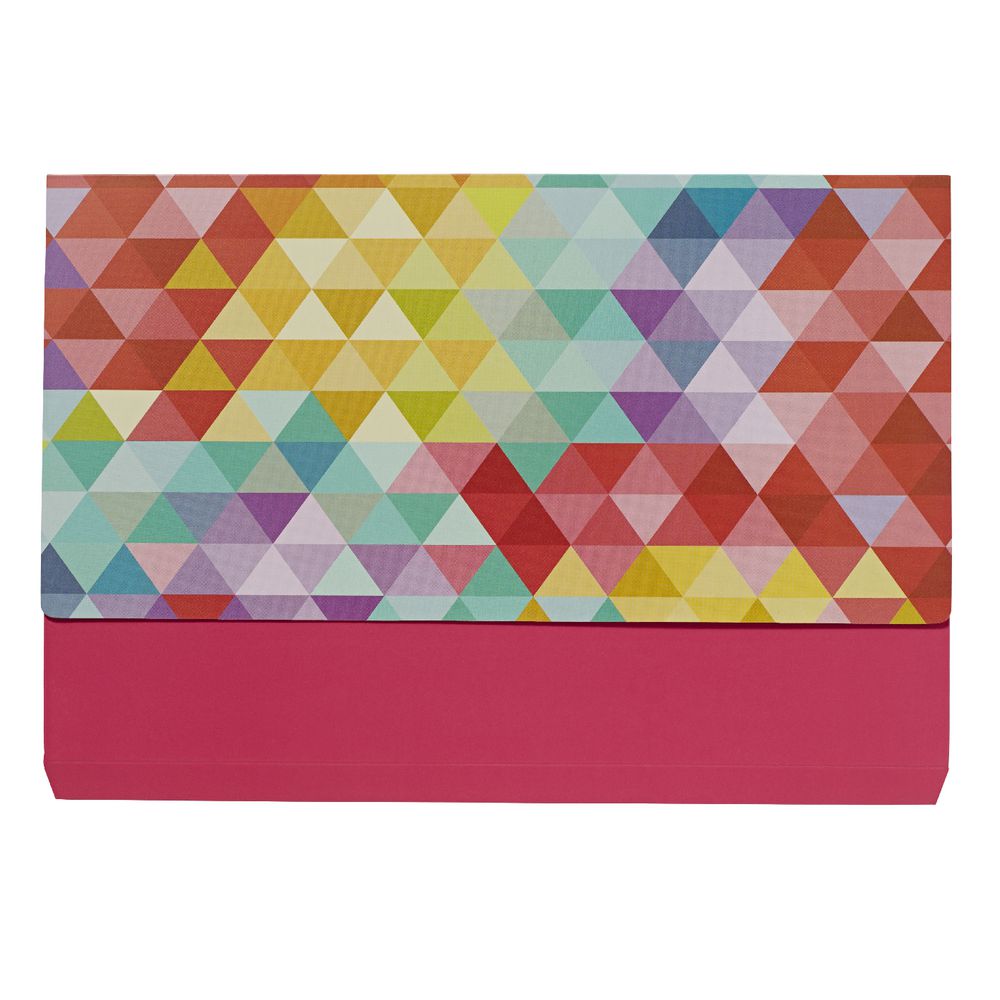 Otto A4 Manila Document Wallet Assorted Colours