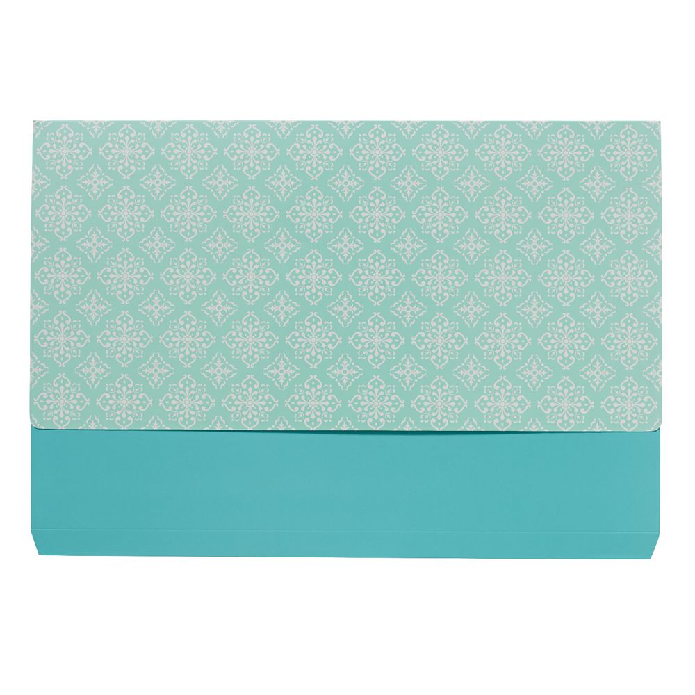 Otto A4 Manila Document Wallet Aqua
