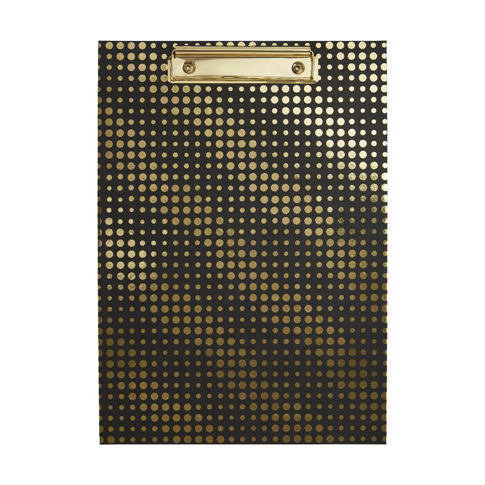 Otto Waves A4 Clipboard Gold/Black