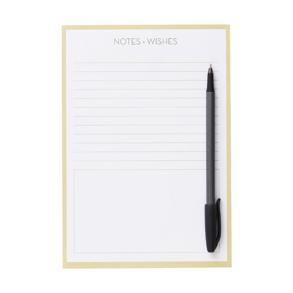 Otto A5 Notepad Gold 60 Page