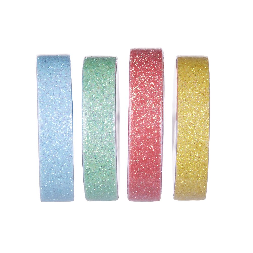 Otto Glitter Tape 10mm x 2m Yellow