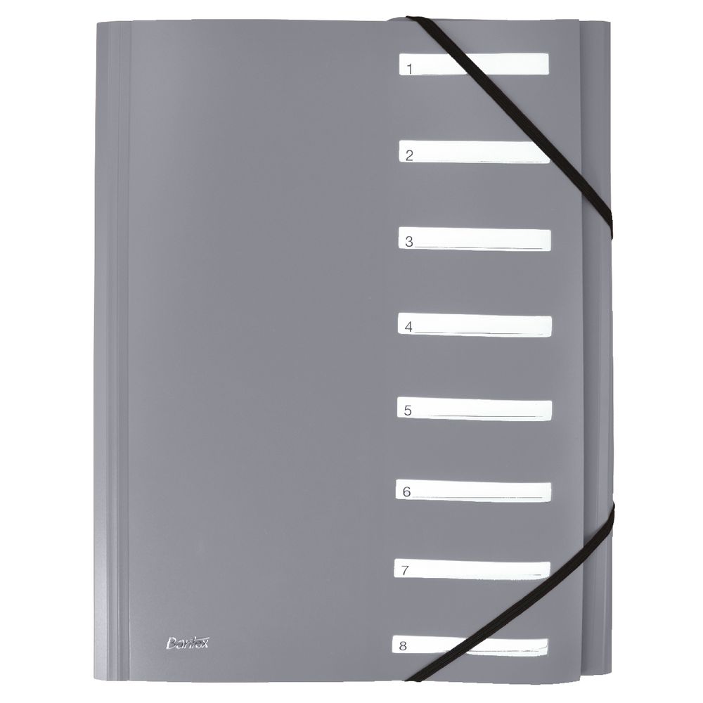 Bantex On The Go A4 Expandable Personal Organiser 8 Tab