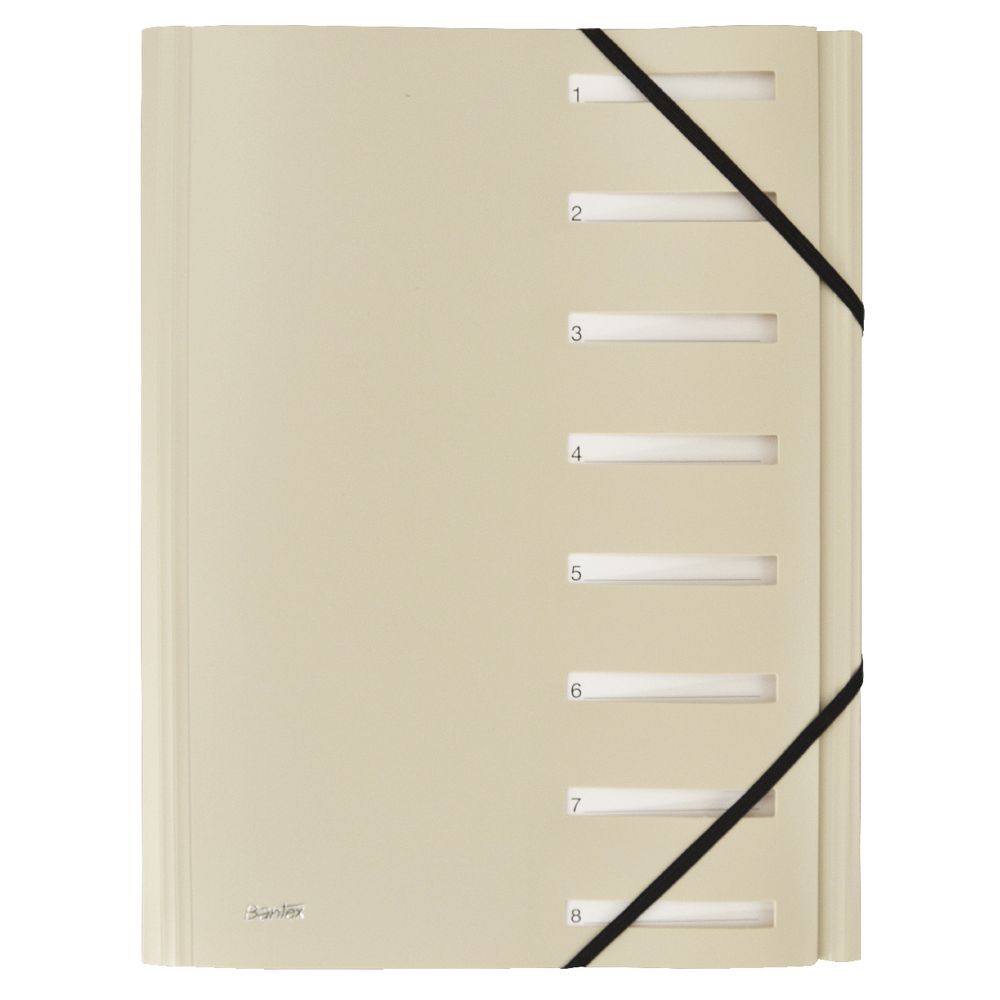 Bantex On The Go A4 Expandable Personal Organiser 8 Tab
