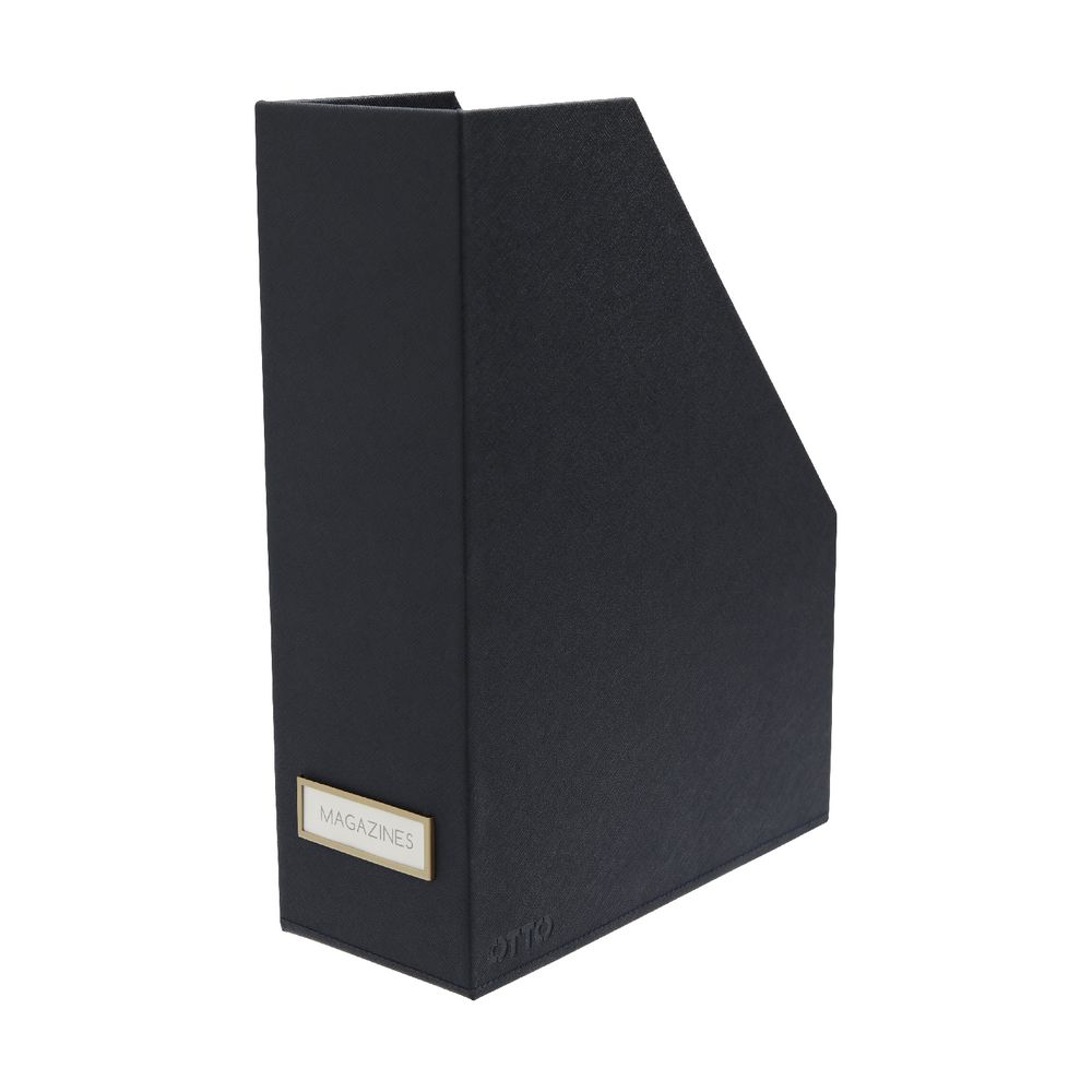 Otto A4 Criss Cross Magazine File Navy