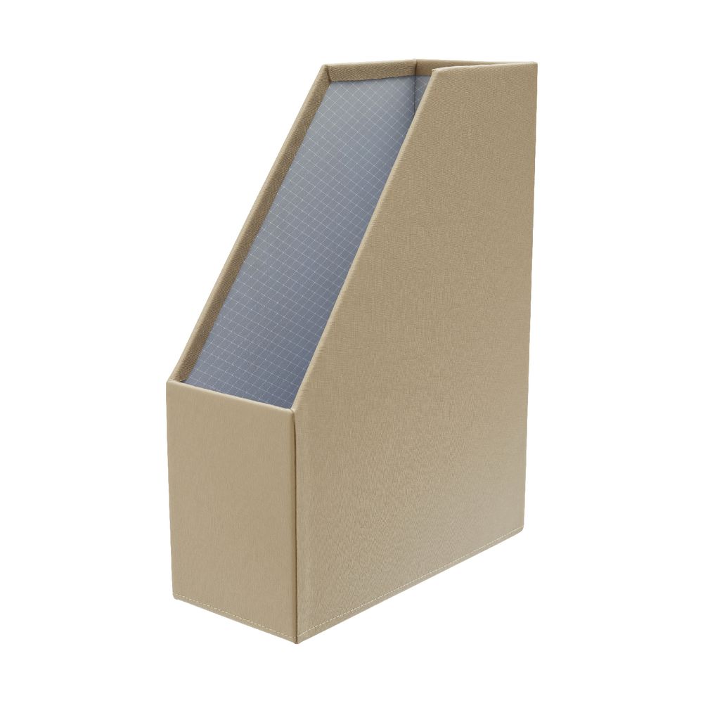 Otto A4 Criss Cross Magazine File Stone