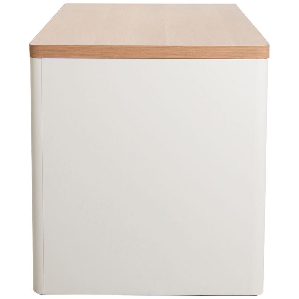 Marstrand Straight Desk 1500mm Oak and White