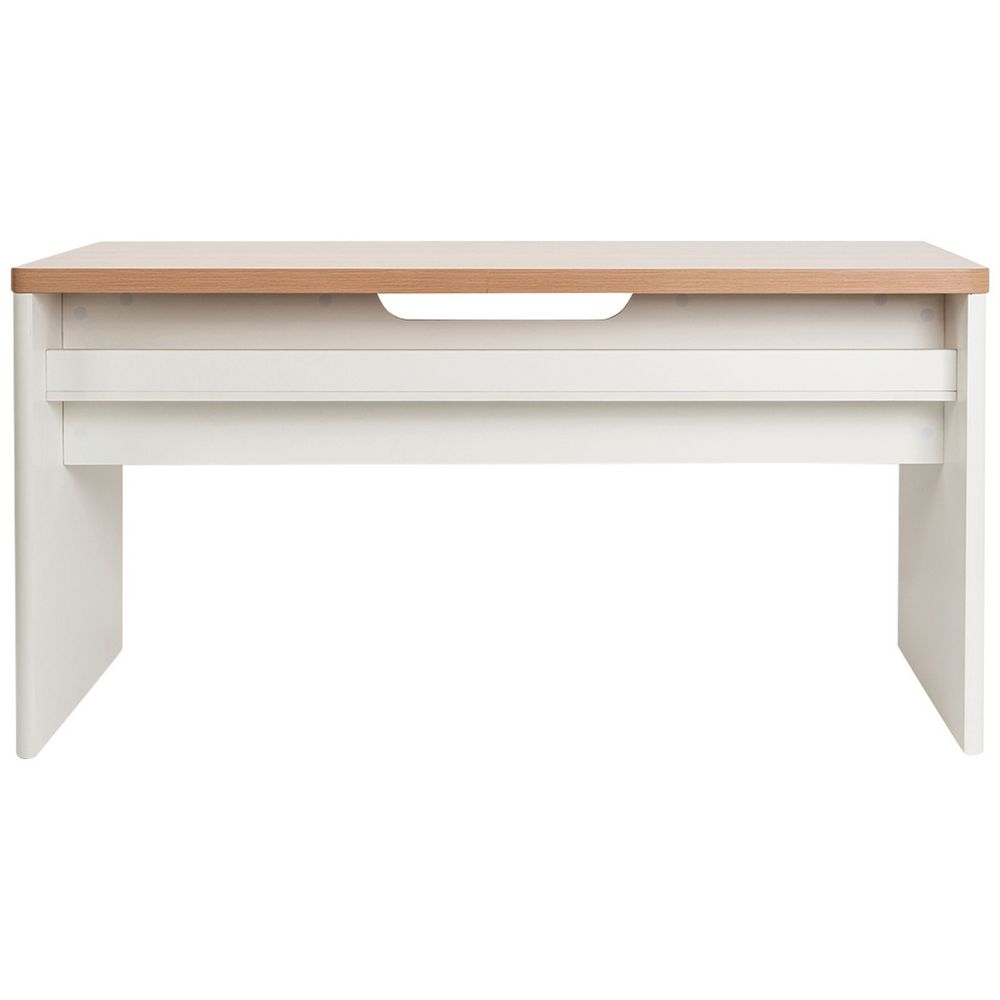 Marstrand Straight Desk 1500mm Oak and White