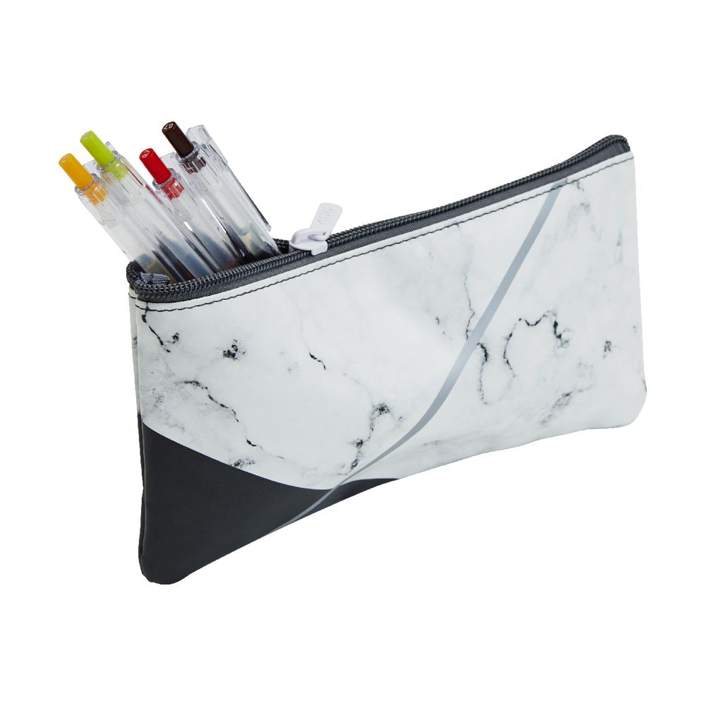 Otto Flat Pencil Case Monochrome