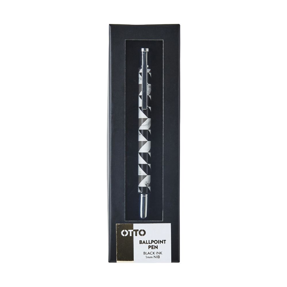 Otto Metal Ballpoint Pen Monochrome