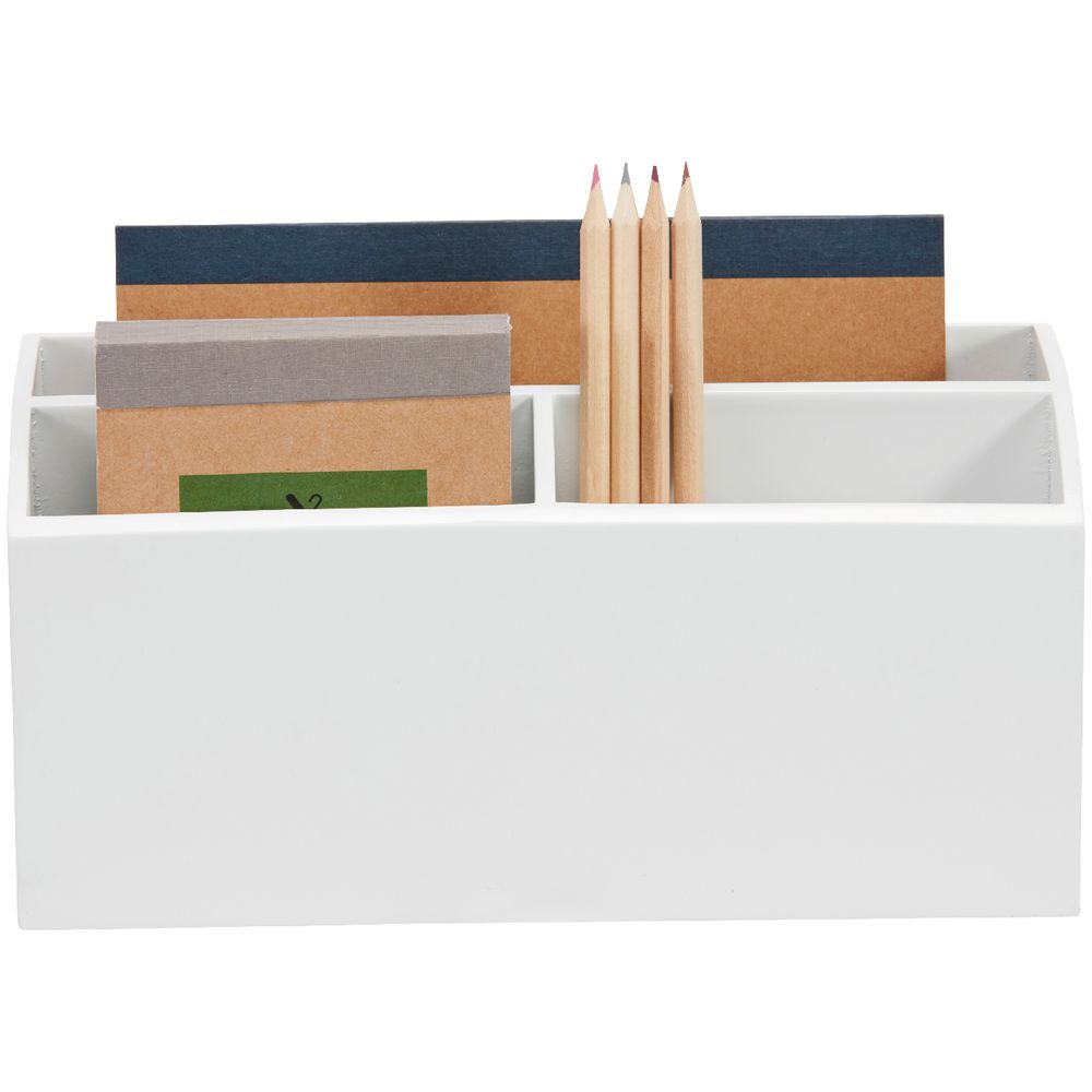 Otto MDF Desktop Organiser White