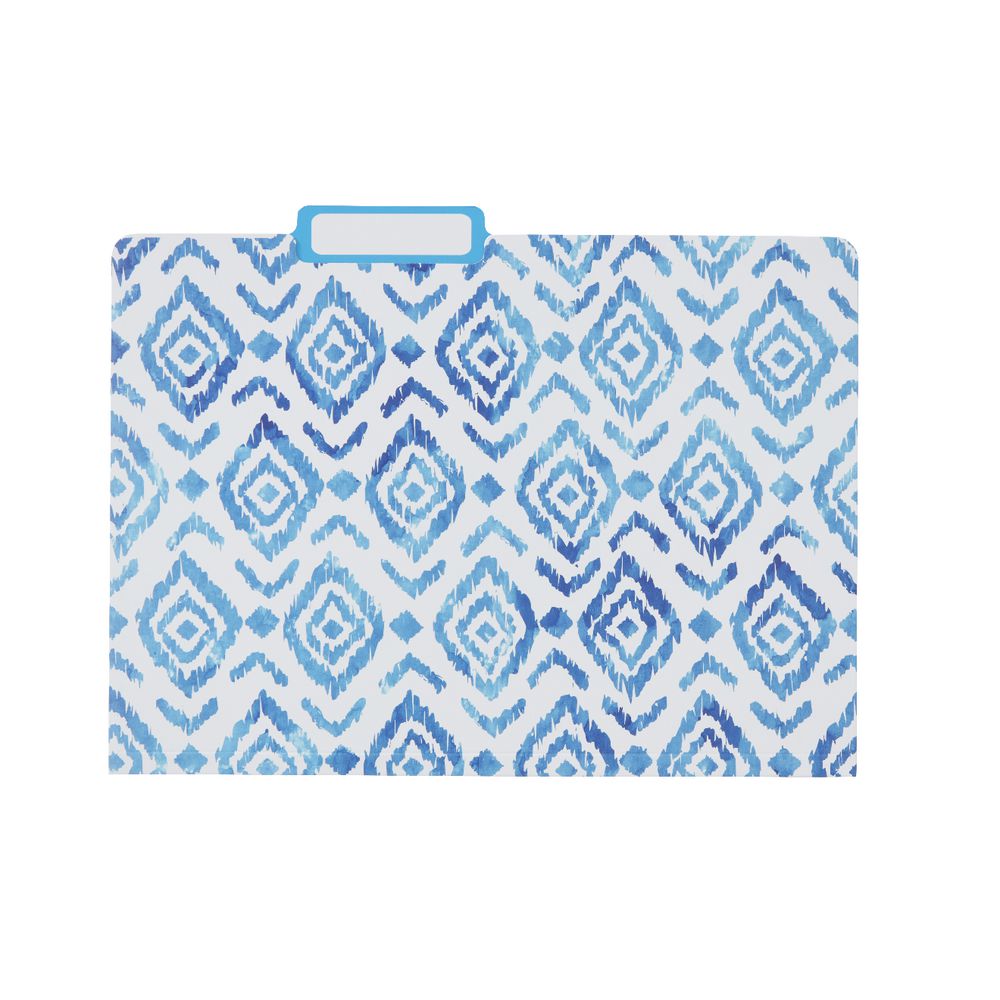 Otto Printed Manila Folder A4 Blue