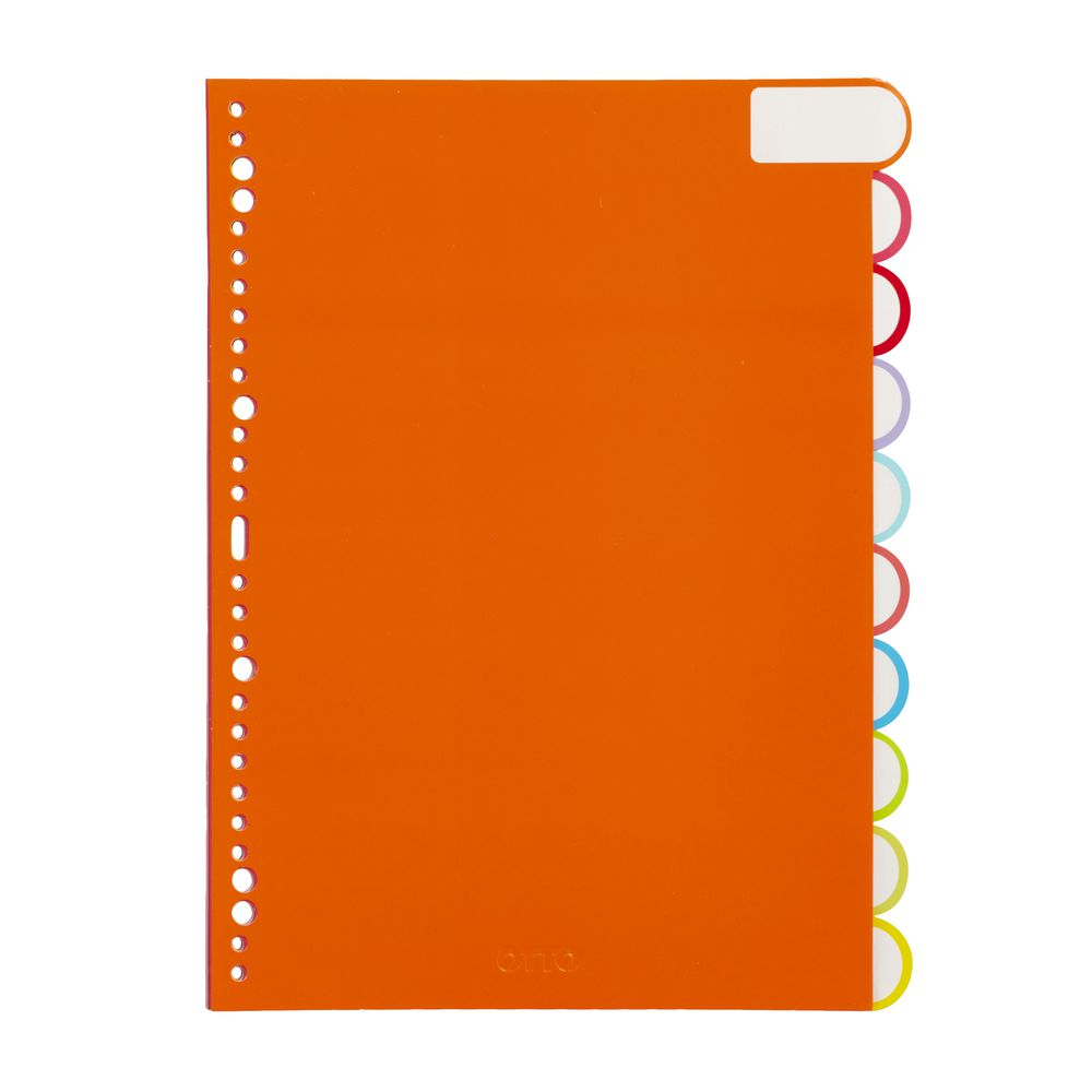 Otto A4 10 Tab Index Dividers Matte Laminate FSC