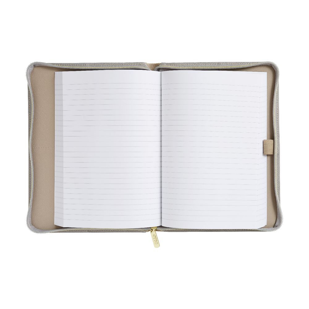 Otto A5 Criss Cross Refill Notebook 288 Page Natural