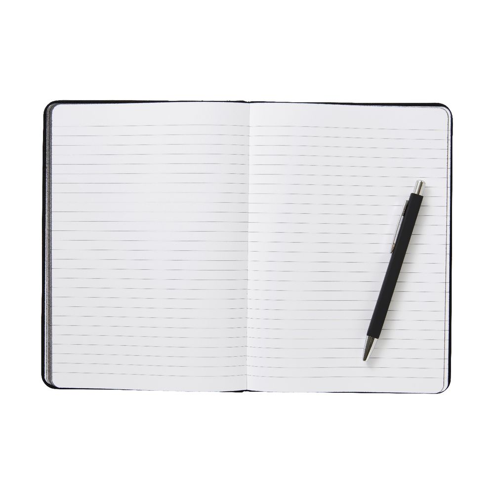 Otto Brights A5 Notebook 192 Page Black