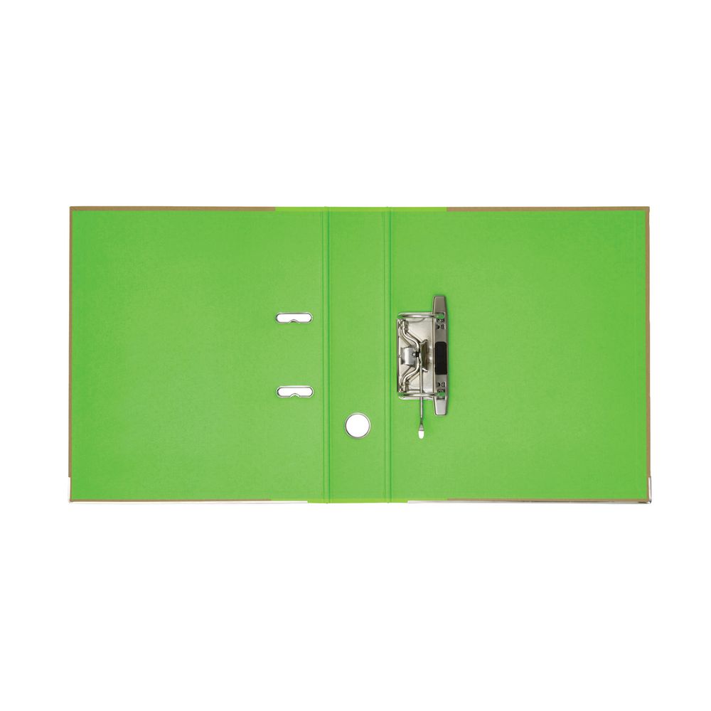 Otto Kraft Lever Arch Binder Neon Green
