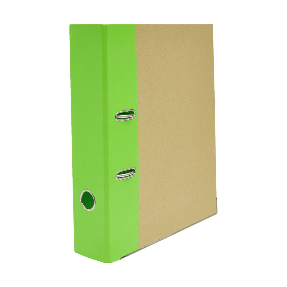 Otto Kraft Lever Arch Binder Neon Green