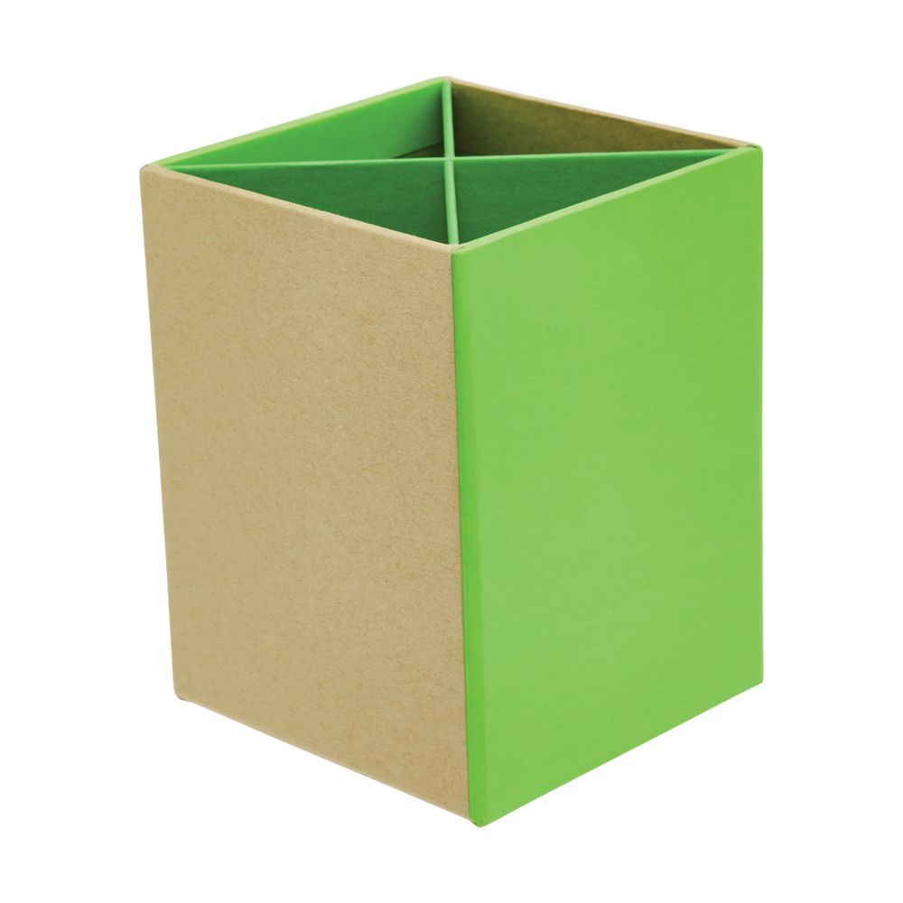 Otto Kraft Pen Cup Neon Green