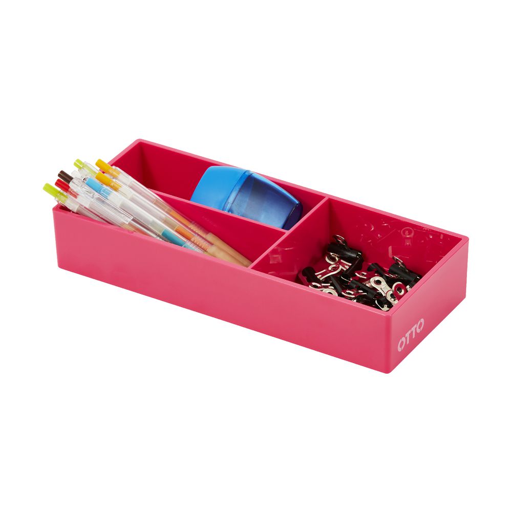 Otto Brights Mini Organiser Tray Pink