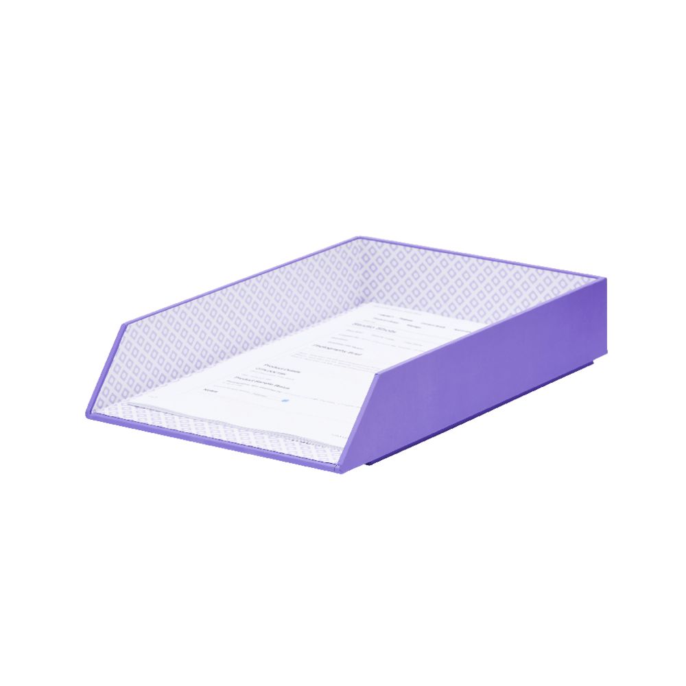 Otto Document Tray Purple