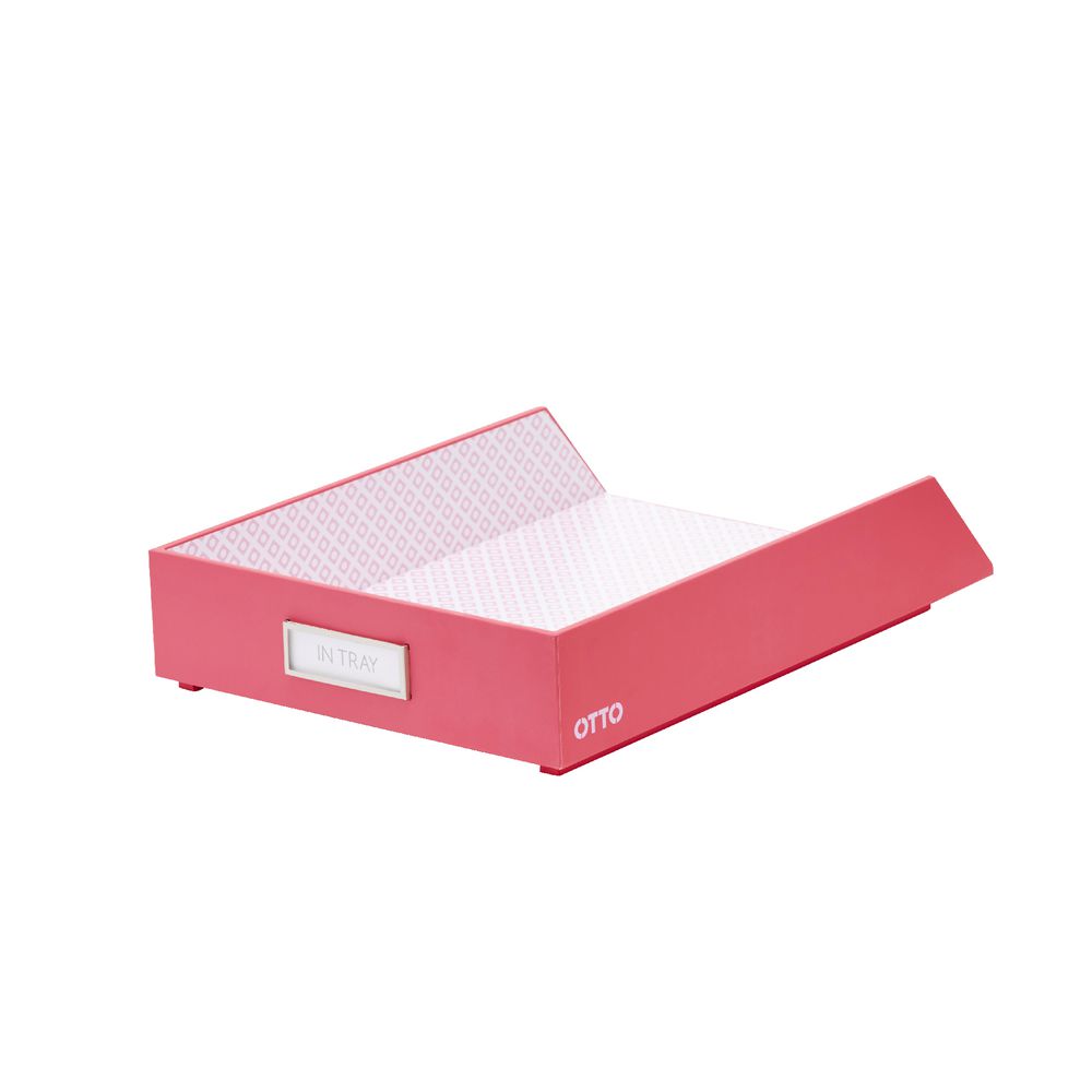 Otto Document Tray Pink