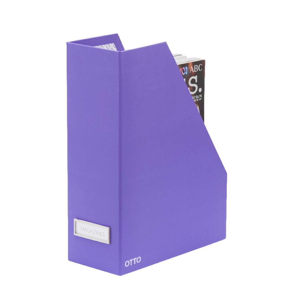 Otto Magazine File Purple