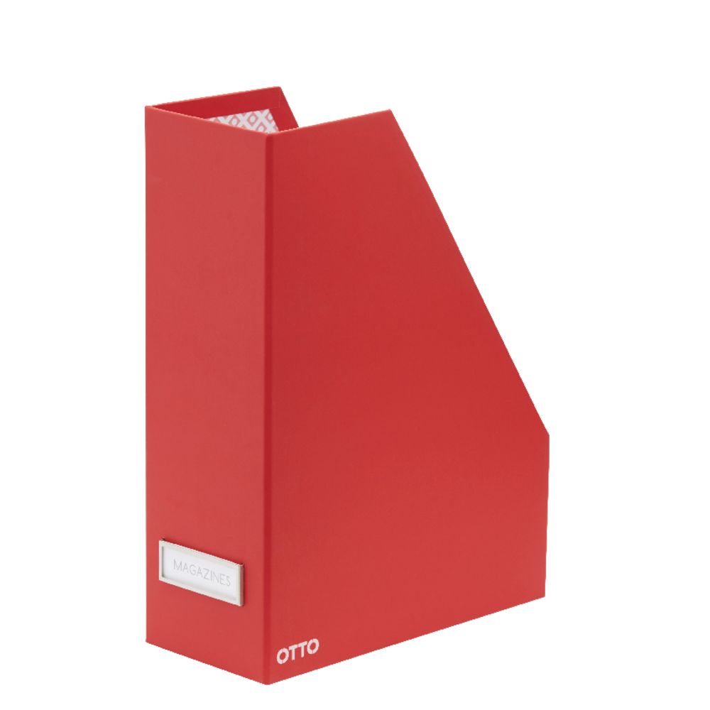 Otto Magazine File Red