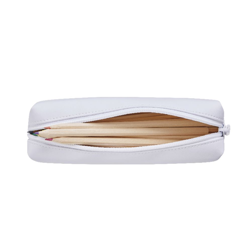 Otto Tube Pencil Case Gloss White