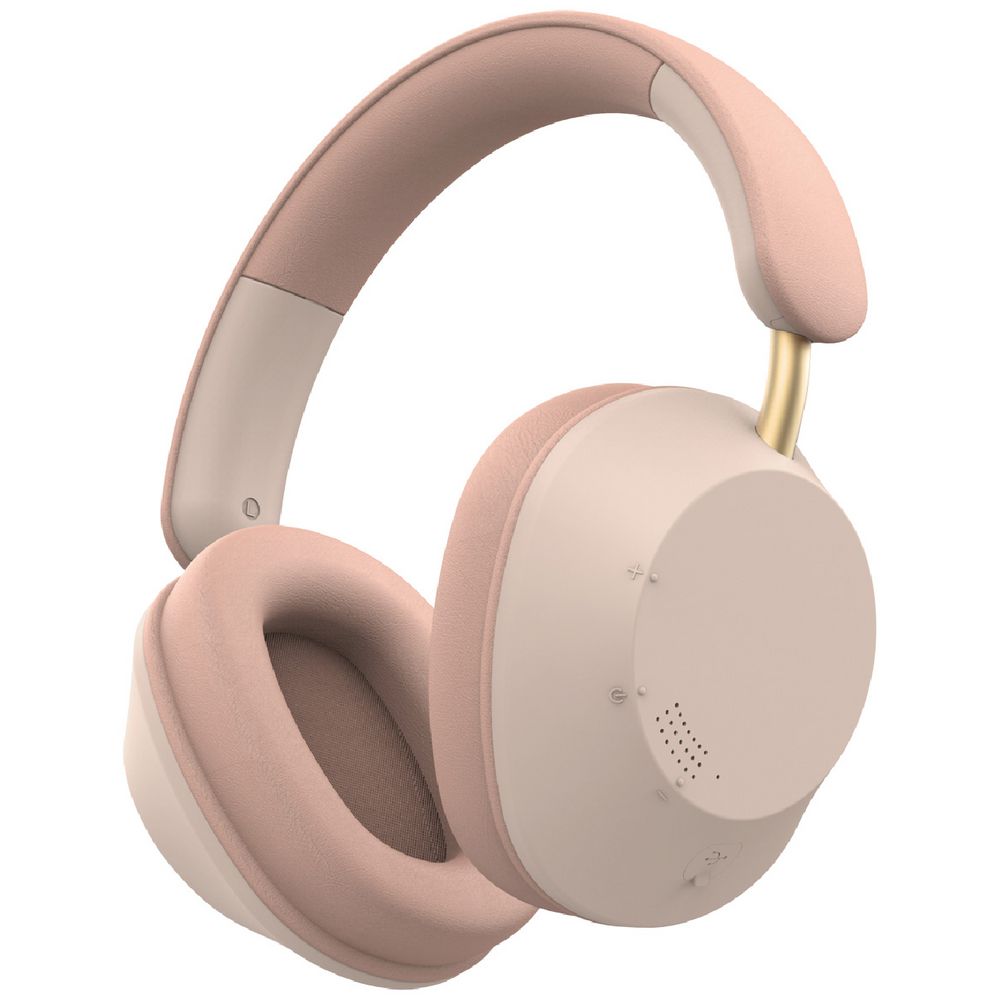 Otto Pastel ANC Headphones Pink Officeworks