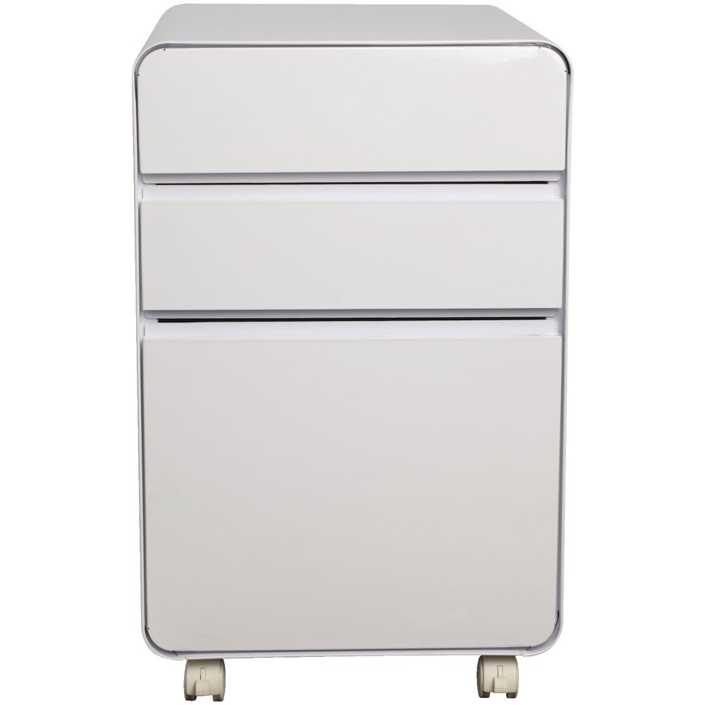 Venturo 3 Drawer Pedestal White