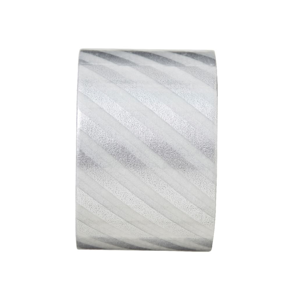 Otto Washi Tape 30mm x 10m Silver Stripes