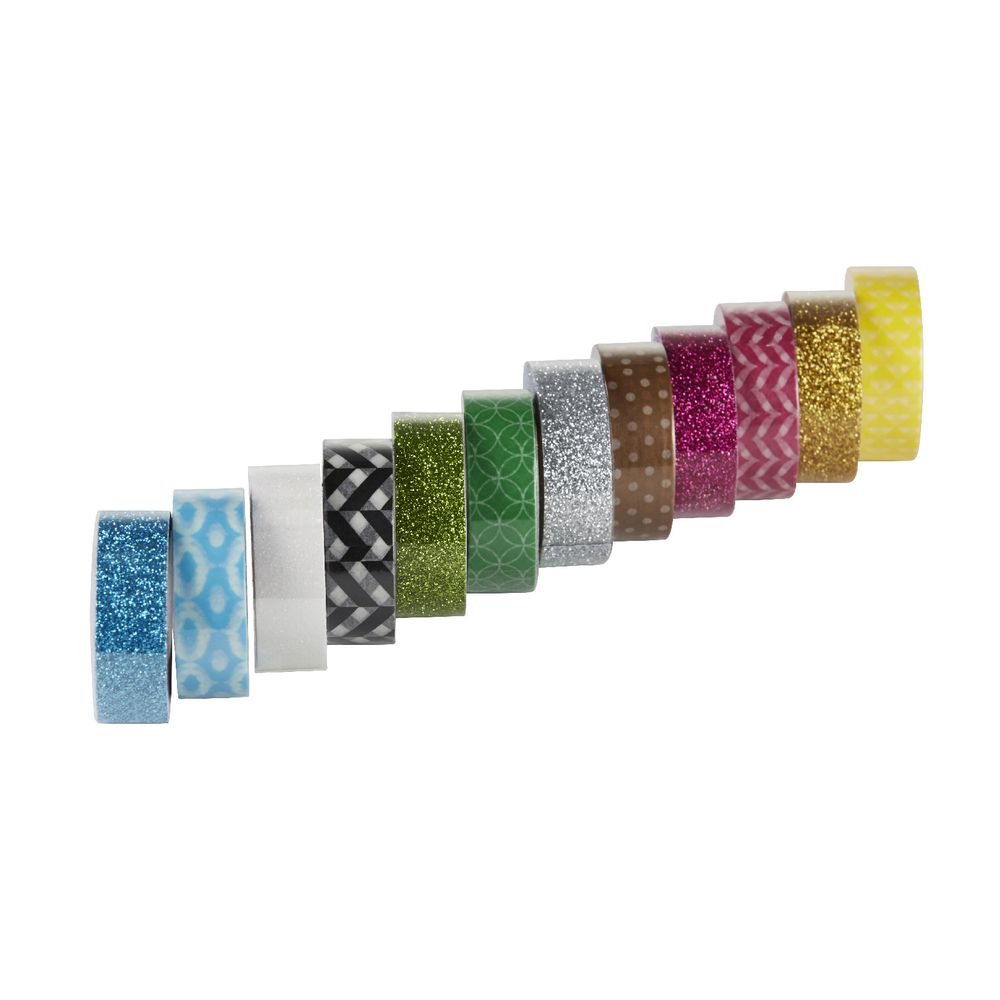 Otto Washi and Glitter Tape Metallics 2 Pack