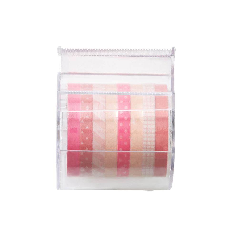 Otto Washi Tape Pink 8 Pack