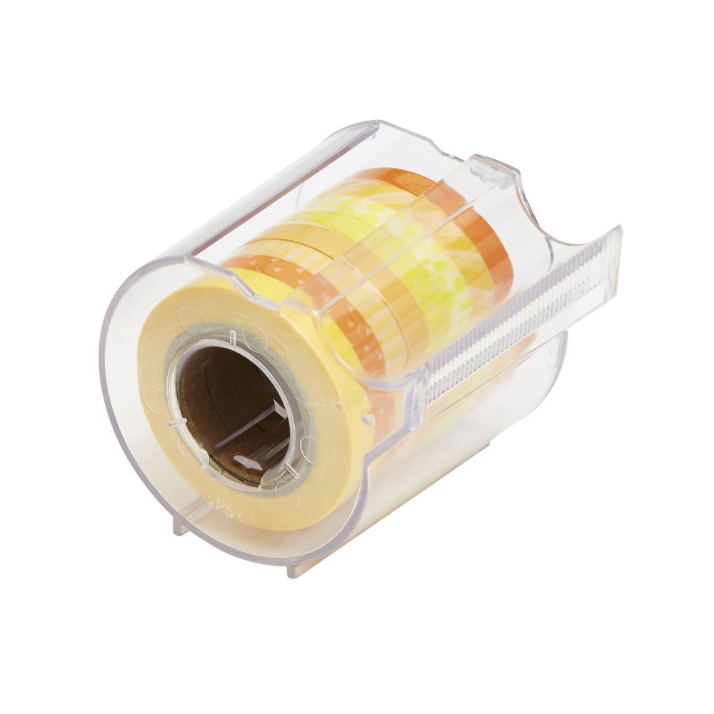 Otto Washi Tape Yellow 8 Pack Officeworks