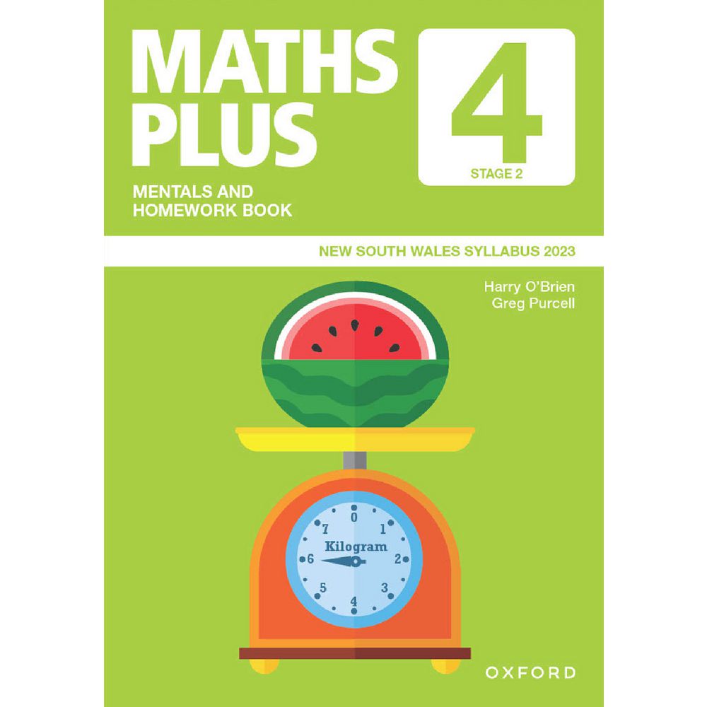 Maths Plus NSW Curriculum Mentals & Homework Book 4 | Officeworks
