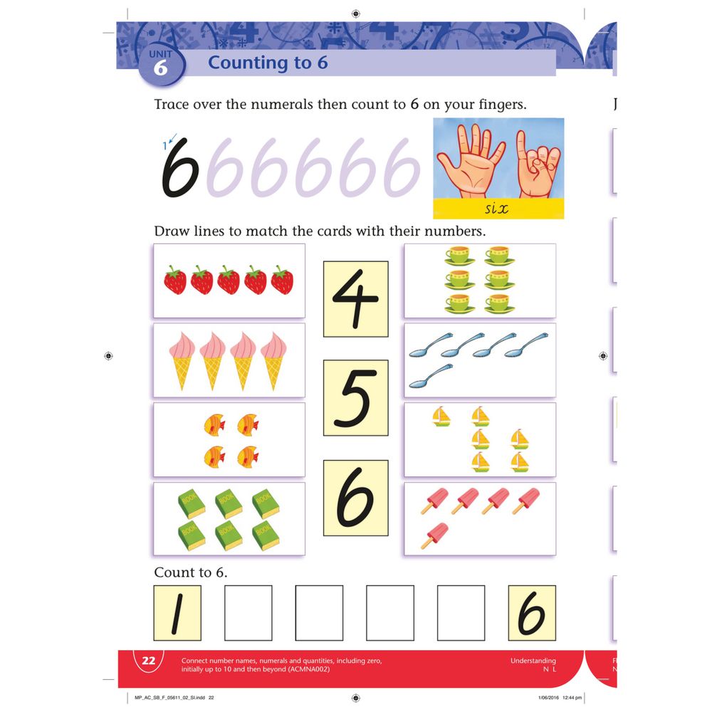 Oxford Maths Plus AC Student Book Foundation