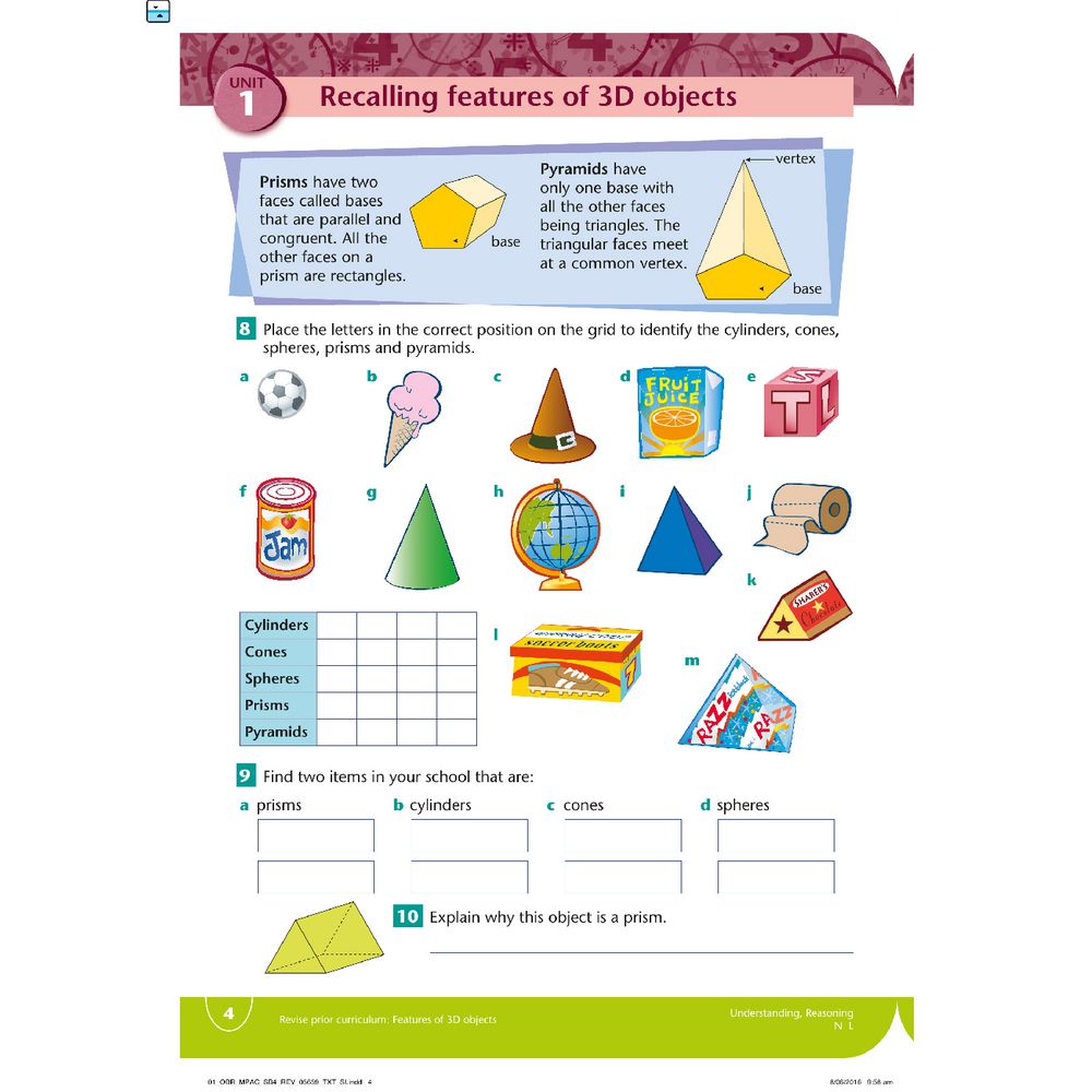 Oxford Maths Plus AC Student Book 4