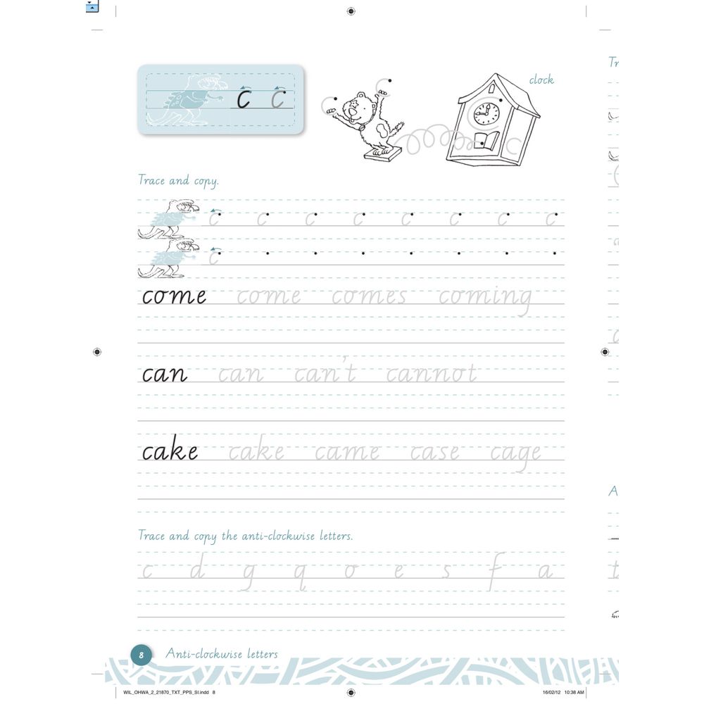 Oxford Handwriting For Western Australia Year 2