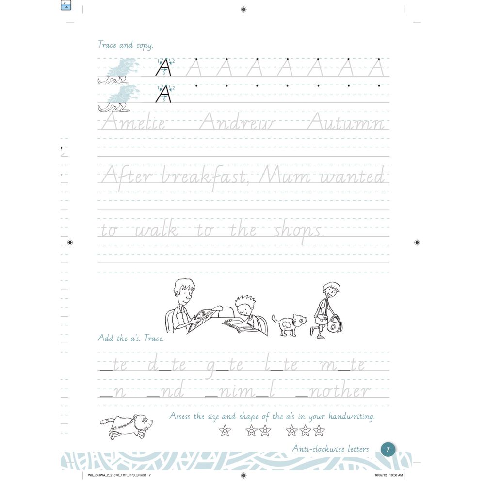 Oxford Handwriting For Western Australia Year 2