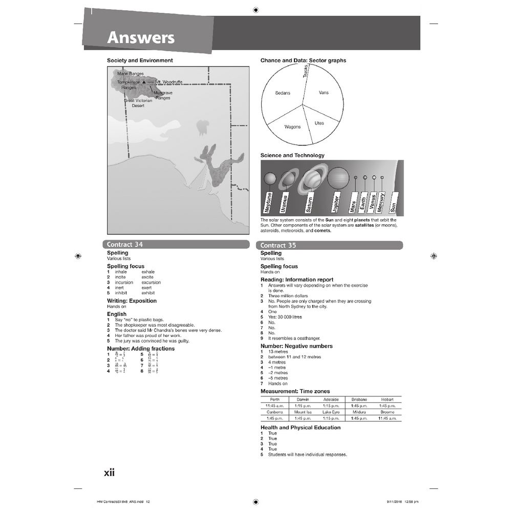 Oxford Homework Contracts Book 6