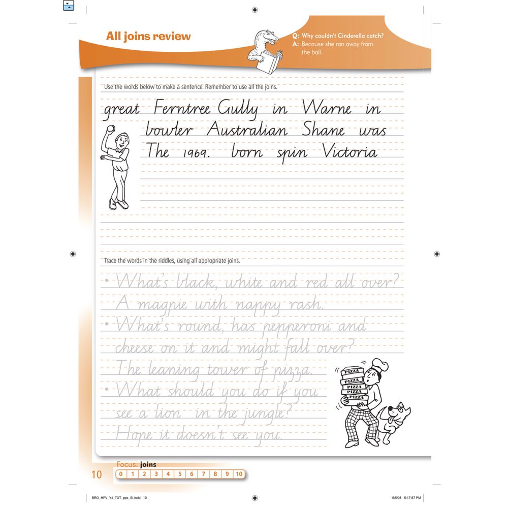 Oxford Handwriting For Victoria Book Year 4
