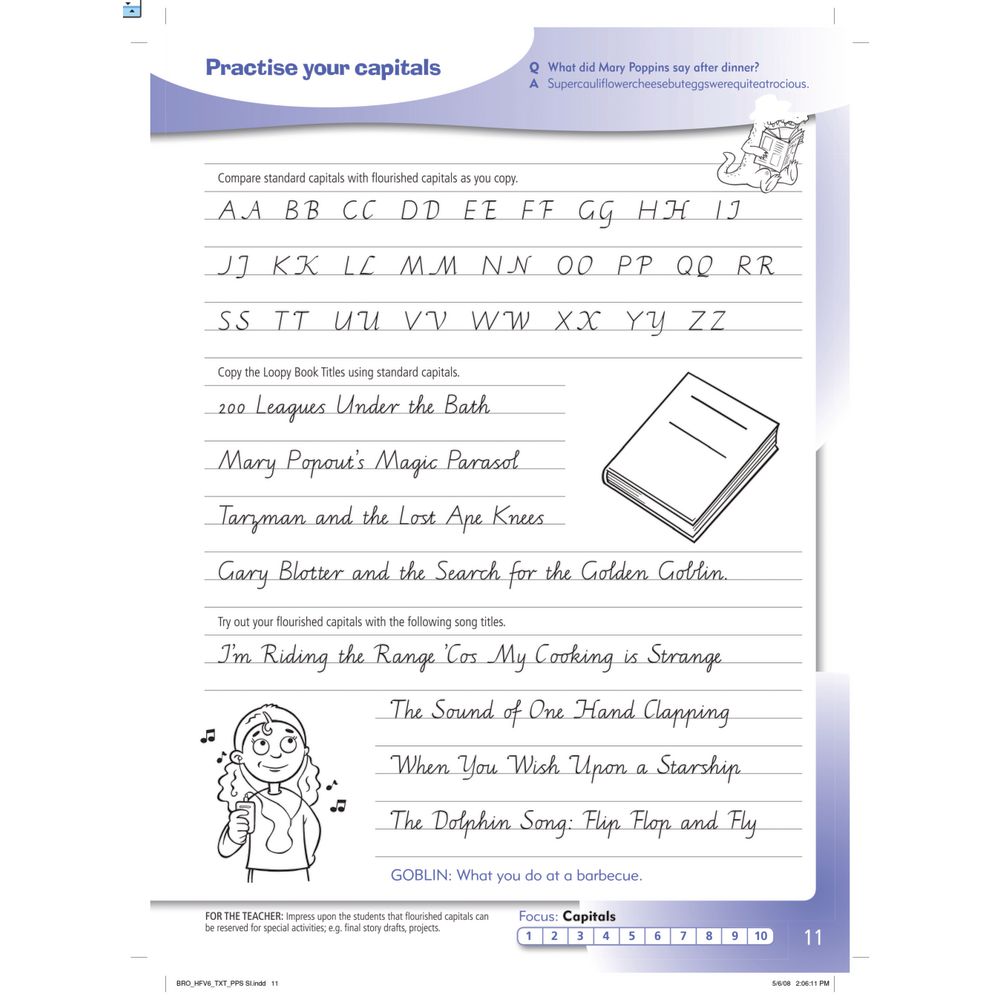 Oxford Handwriting For Victoria Book Year 6