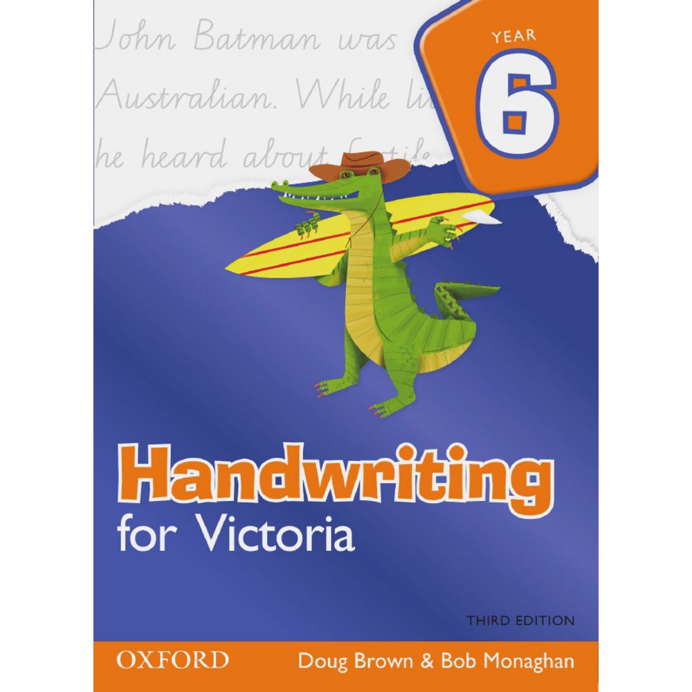 Oxford Handwriting For Victoria Book Year 6